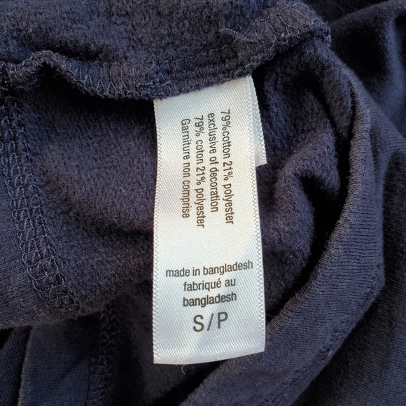 Tommy Bahama Blue Quarter Zip Fleece Pullover Top Size Small - Picture 7 of 15